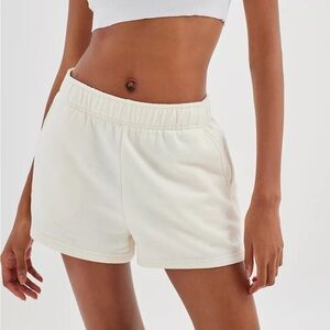 The North Face half dome fleece shorts